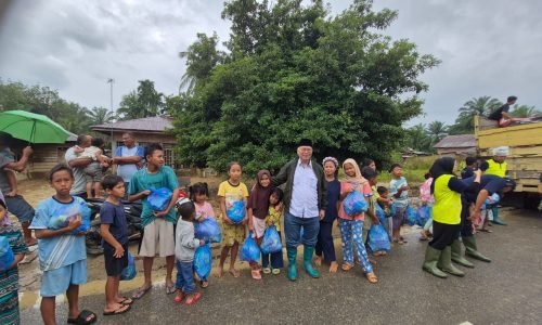 Sebagai Rangkaian Kegiatan Penyaluran Donasi, AAUI Lanjutkan Aksi Sosial di Aceh Tamiang