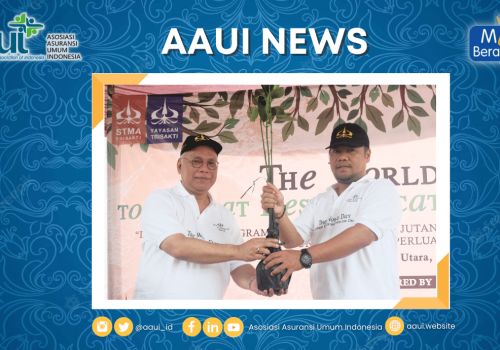 AAUI Dukung Kembali Program Berkelanjutan Pengabdian Kepada Masyarakat STMA Trisakti, Penanaman 2500 Pohon Mangrove