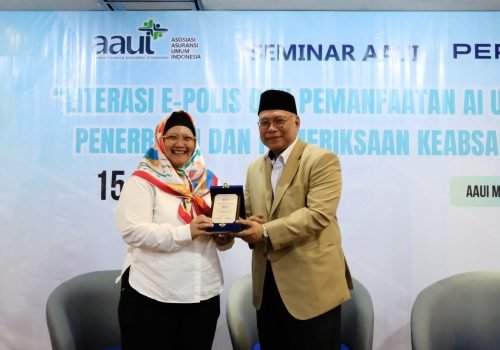 AAUI Kenalkan Digitalisasi di Industri Asuransi Asuransi Lewat Peluncuran e-Polis yang dikenalkan oleh Peruri Indonesia
